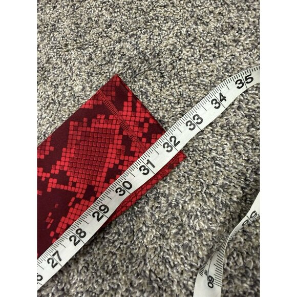 Lululemon Wunder Under Pant (Hi-Rise) *Full-On Luon Ziggy Snake Red Tid SZ 6 EUC - Picture 6 of 6
